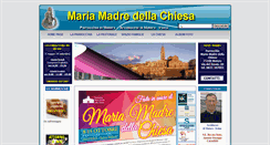 Desktop Screenshot of mariamadredellachiesa.it